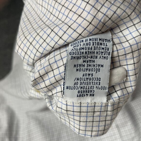 Polo Ralph Lauren Mens Shirt 16 Work Office Capsule Everyday Basic Staple Dress - Picture 12 of 13